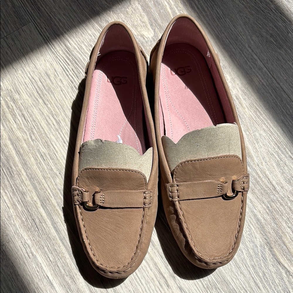 UGG Women's Callen Brown Loafers size 7.5